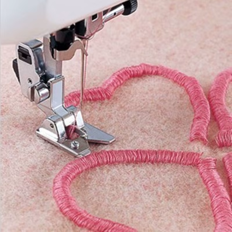 Pied presseur pour machine à coudre à franges/boucles 9906 AA7017-2, accessoires de couture, outils de broderie, point de couture