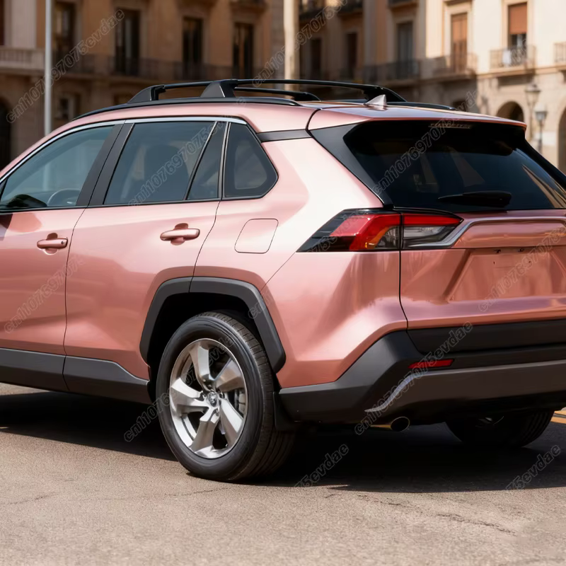 Porte-bagages pour Toyota RAV4 2019 2020 2021 2022 2023 2024 2025, barre transversale pour Automobile, support ABS, Kit de Modification du corps