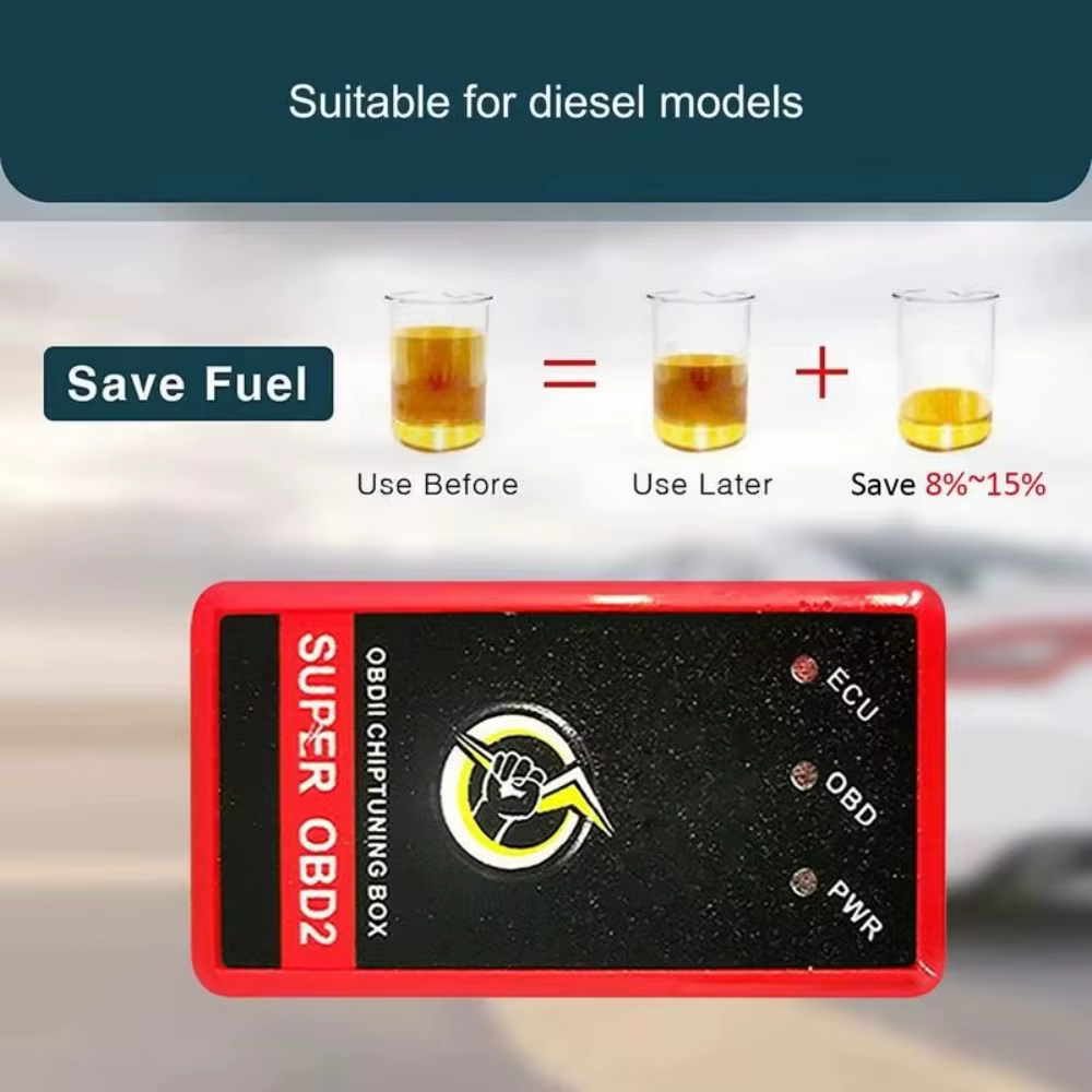 Économiseur de carburant pour voitures diesel, plus de puissance, Nitro OBD2, protecteur de carburant automobile, augmentation du couple, économie de carburant