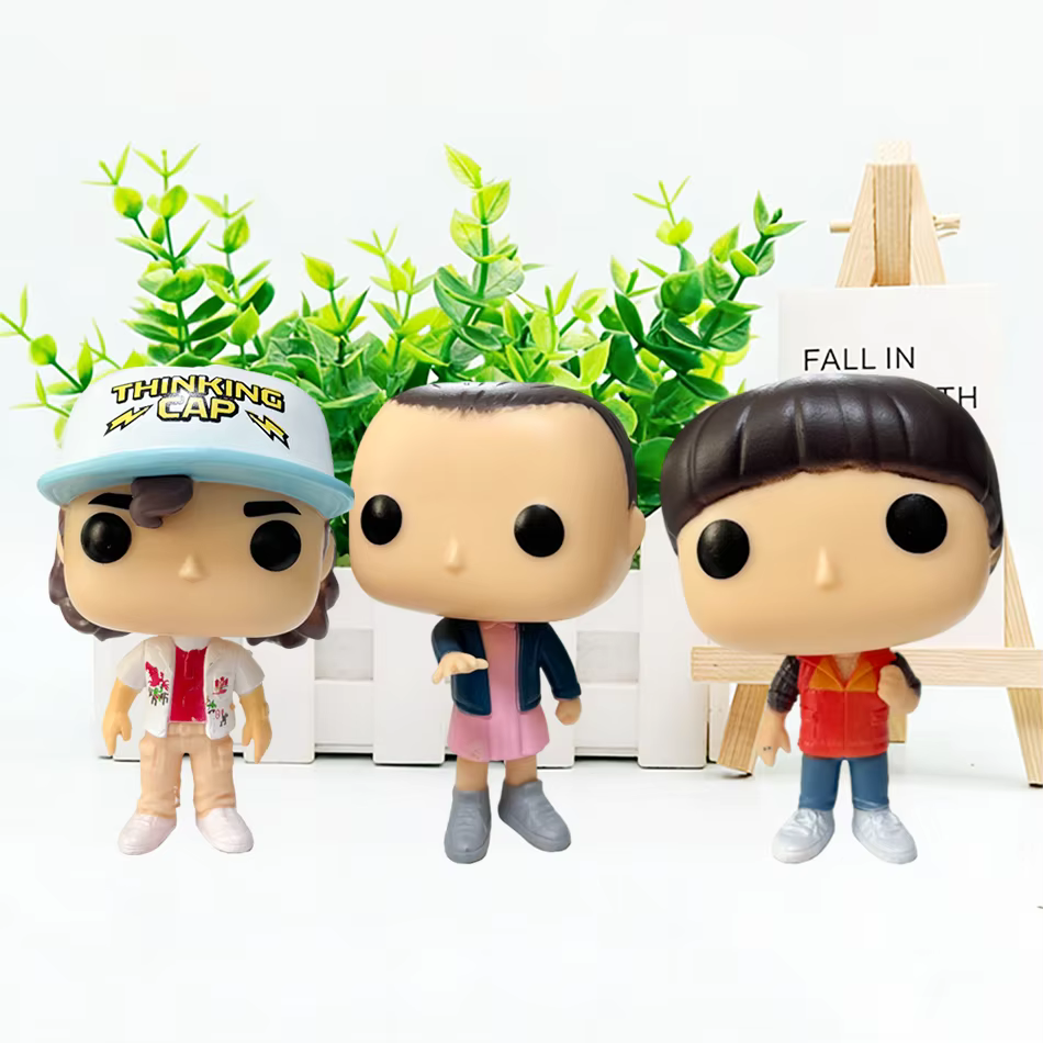 Figurine de dessin animé Strangers Things Jane Ives/Will Byers/Mike Wheeler, figurine d'action Cosplay, ornement en vinyle, jouet, cadeau du nouvel an