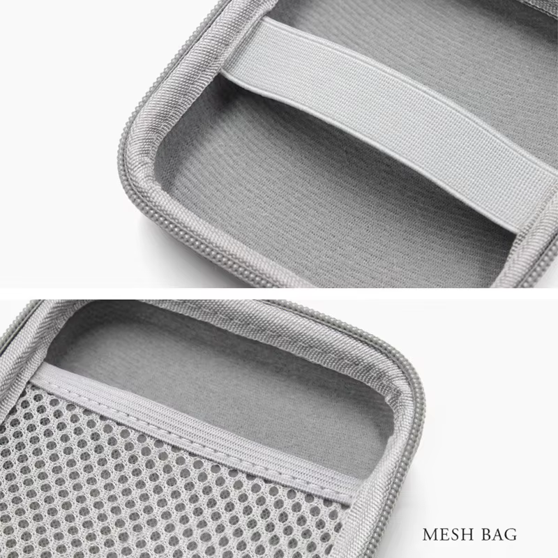 Sac de rangement portable pour écouteurs, sac d'évaluation de câble de données, étui multifonctionnel pour gadgets numériques, chargeur, housse de protection pour disque U