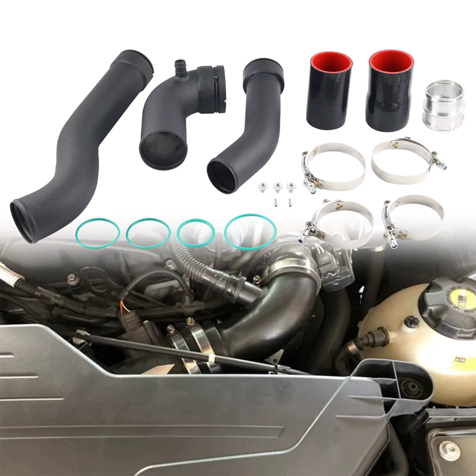 Tuyau d'admission Charge Boost à montage direct pour modèles BMW N20 N26 F20 F30 125i 220i 320i 328i 428i