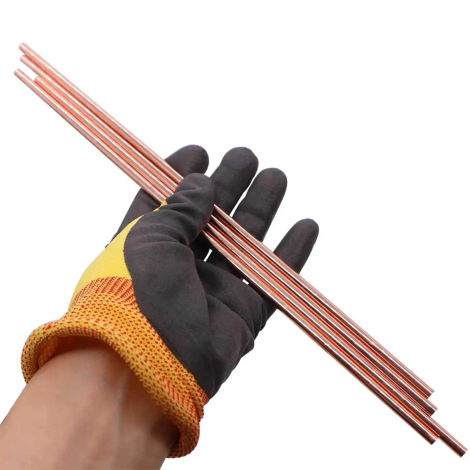 Tige en cuivre Φ 2-16mm diamètre 500mm longueur, haute qualité, barre droite rouge en cuivre solide 16 17 18 19 20 21 22 23 24 25mm