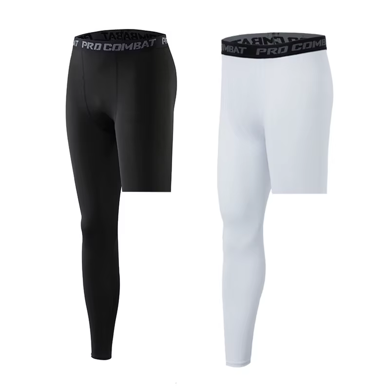 Leggings de basket-ball à jambe unique pour hommes