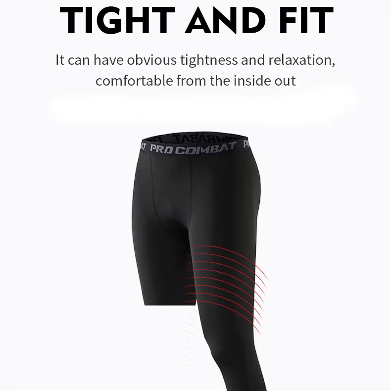Leggings de basket-ball à jambe unique pour hommes