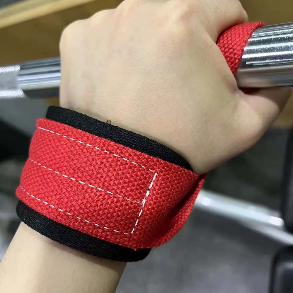 1 Paire de Sangles de Musculation pour Haltères, Ceinture de Soutien pour Soulevé de Terre, Bandes Antidérapantes pour Poignées, Sangles de Poignet, Ceinture d'Entraînement Fitness Auxiliaire