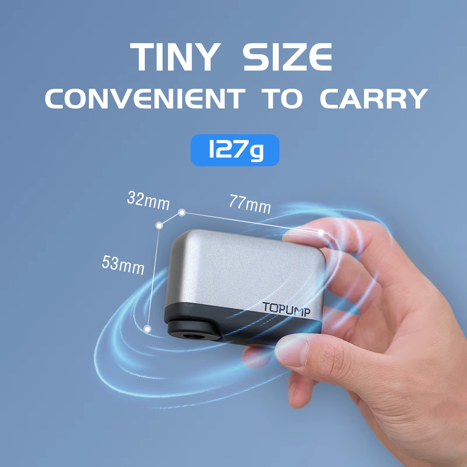 TB2 Mini pompe à vélo gonfleur de pneus 120PSI batterie Rechargeable maximale accessoires de vélo Valve Schrader Presta petite pompe