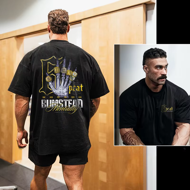 T-shirt décontracté CBUM Chris Fitness Training Gym pour hommes et femmes