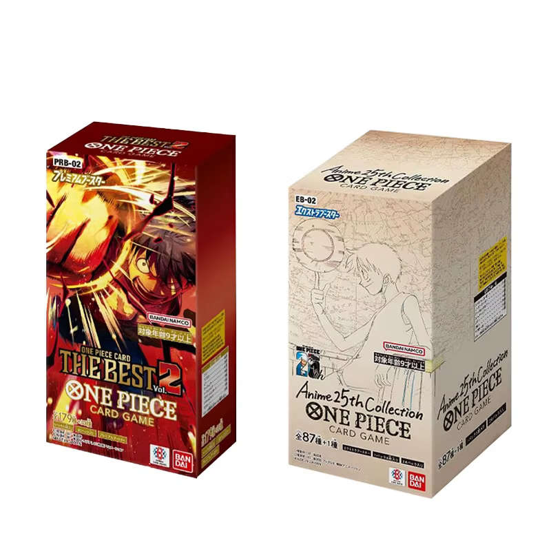 BANDAI One Piece Card Game Extra Booster Anime 25ème Collection EB-02 Booster Pack Japonais