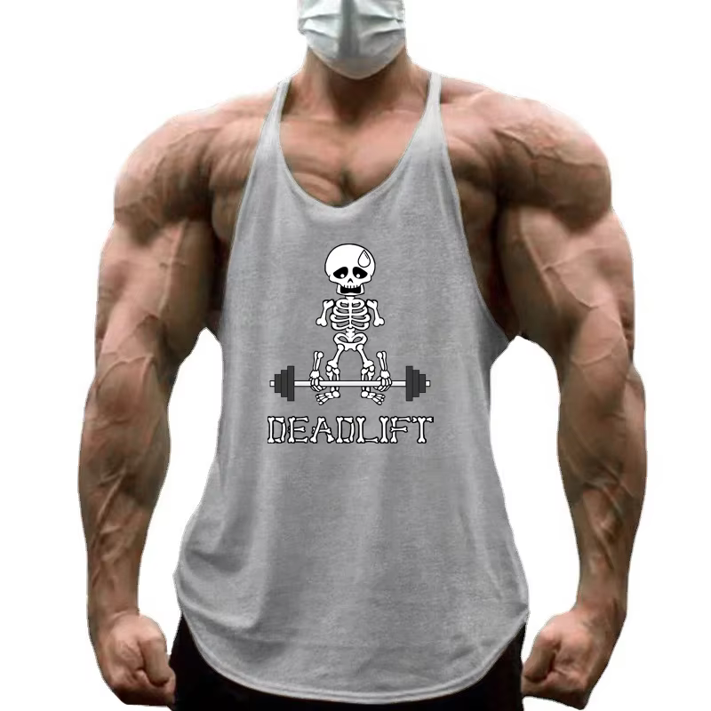 Vêtements d'entraînement musculaire de sport pour hommes