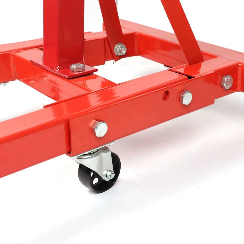 Support de support de moteur de voiture pliable rotatif.