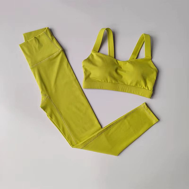 Ensemble de Yoga sans couture pour femmes