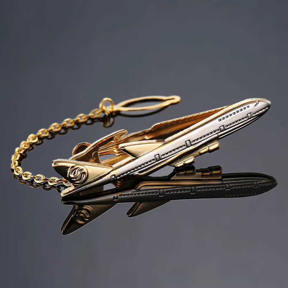 Bijoux de mode simples, cadeaux de mariage, accessoires métalliques, pinces à cravate pour hommes, pince à cravate, épingle à cravate pour chemise