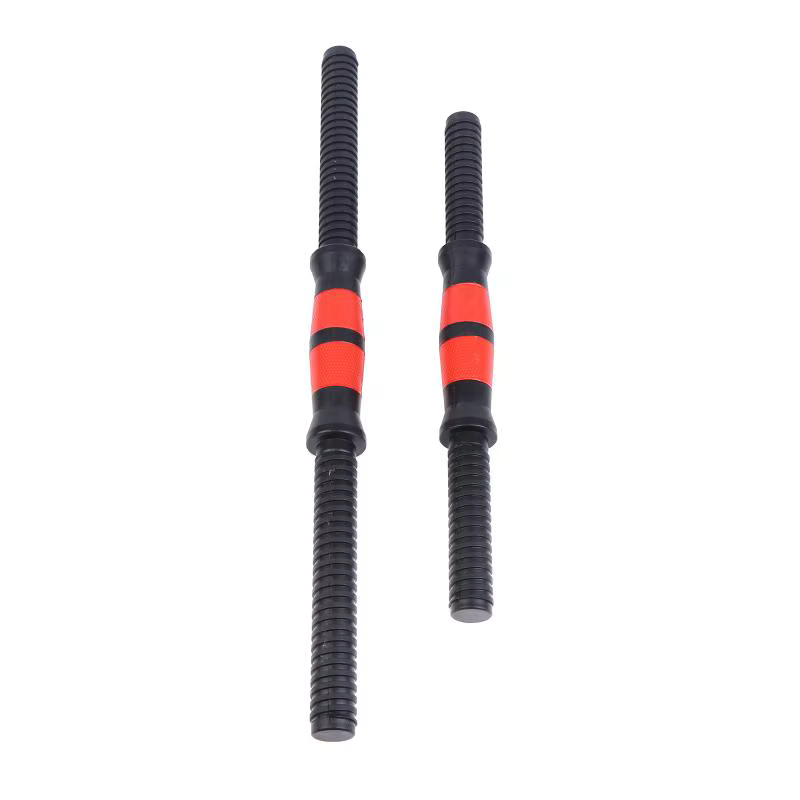 Nouvelles barres d'haltères de gym 2 pièces pour musculation
