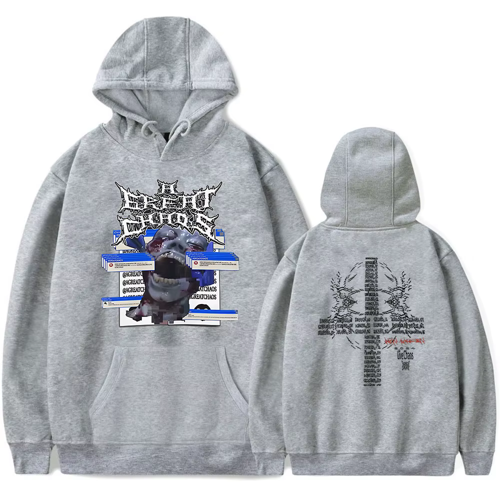 Ken Carson Vintage 90s sweat à capuche hommes et femmes Hip-hop sport Harajuku pull