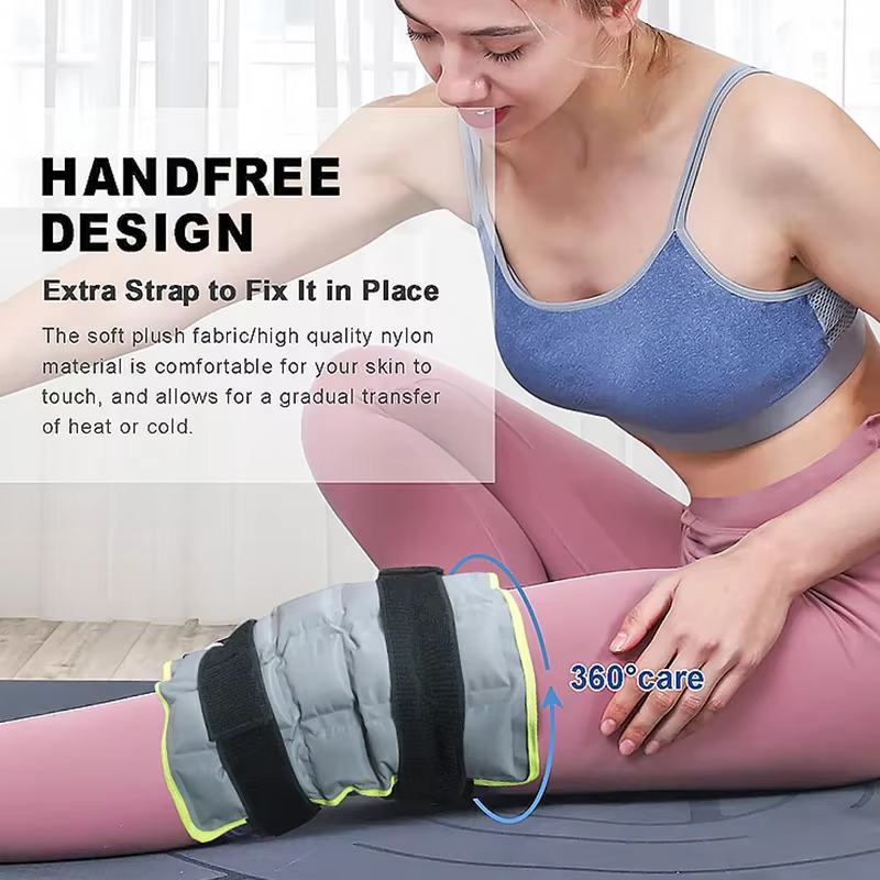 Genouillère de glace pour les blessures