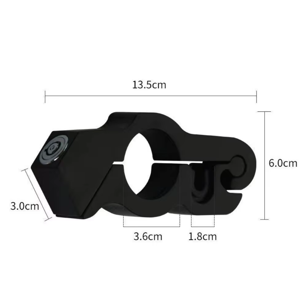 Verrou de guidon antivol, poignée d'accélérateur en alliage d'aluminium pour vélo électrique, moto, vélo, dispositif de sécurité Portable, verrouillage de stationnement