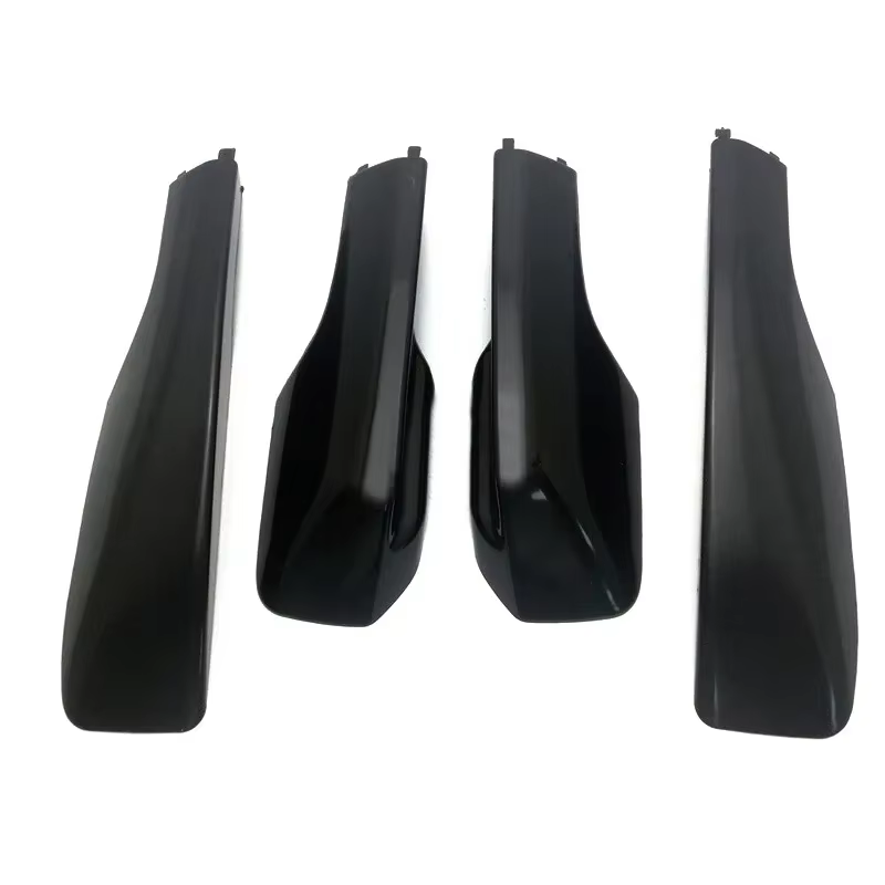 Cache de protection d'extrémité de barre de toit argent/noir pour Toyota RAV4 XA30 2006-2012