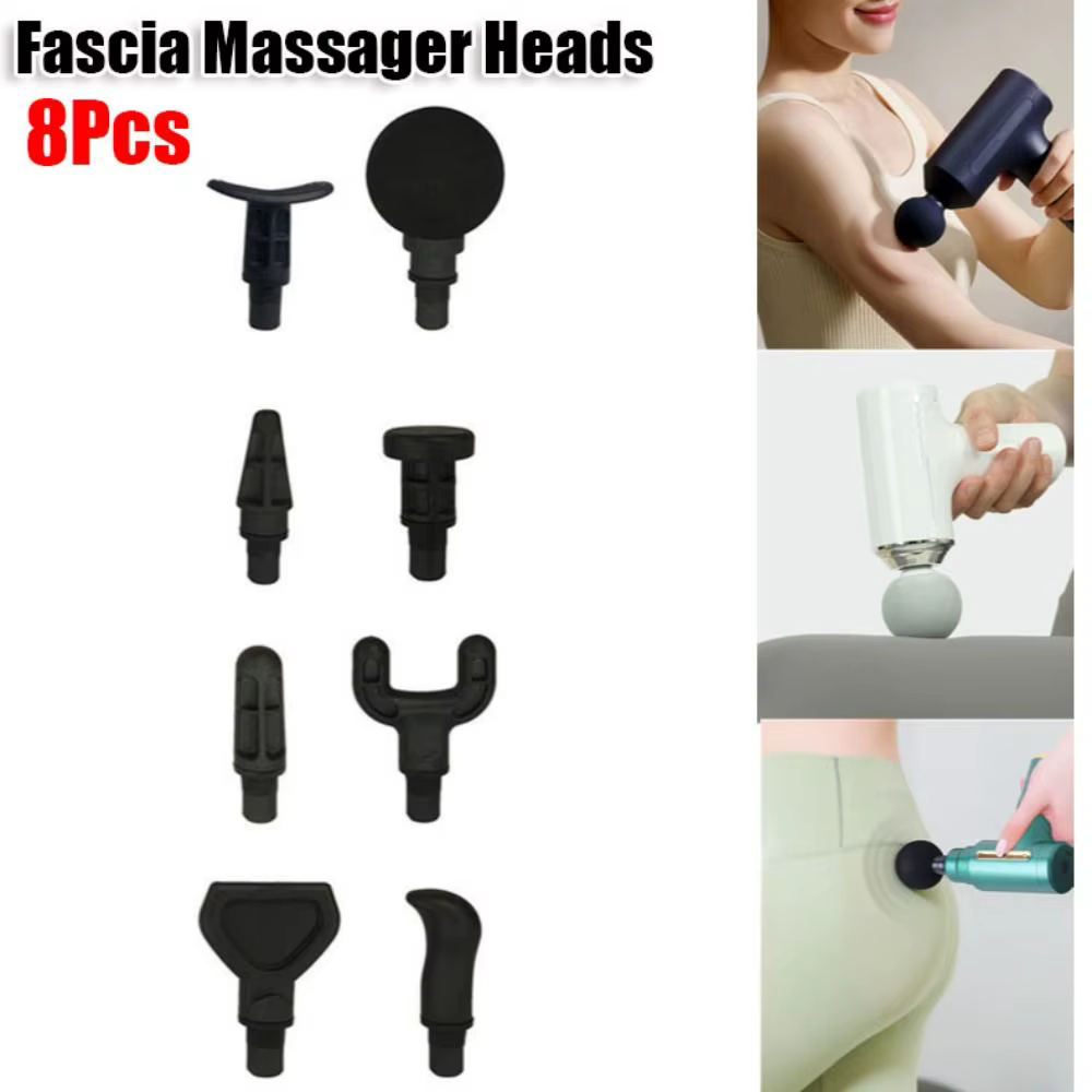 8 têtes de massage fascia de 12