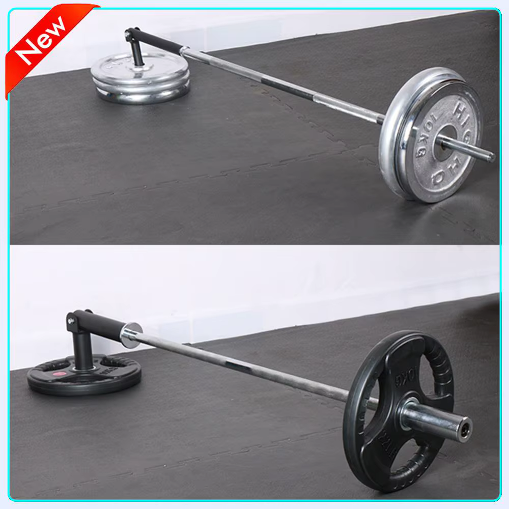 Accessoire de musculation pour barre de musculation en forme de T