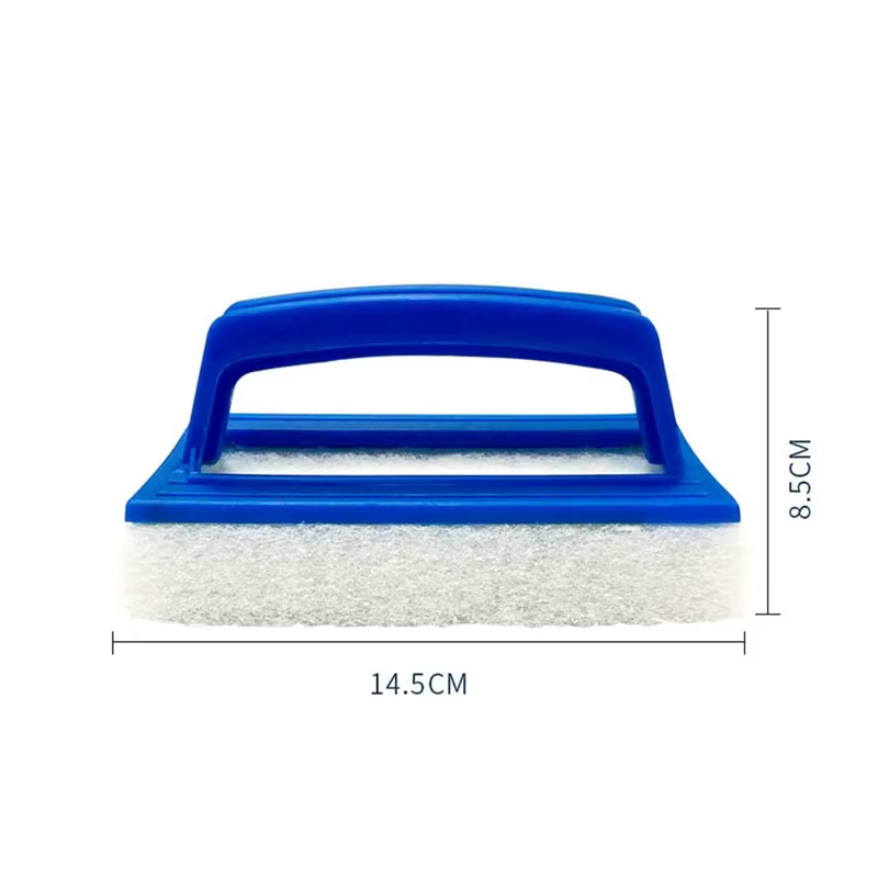Brosse de nettoyage pour ligne d'eau, éponge-brosse pour piscine, spa, bain à remous, accessoire de nettoyage pour piscines et spas