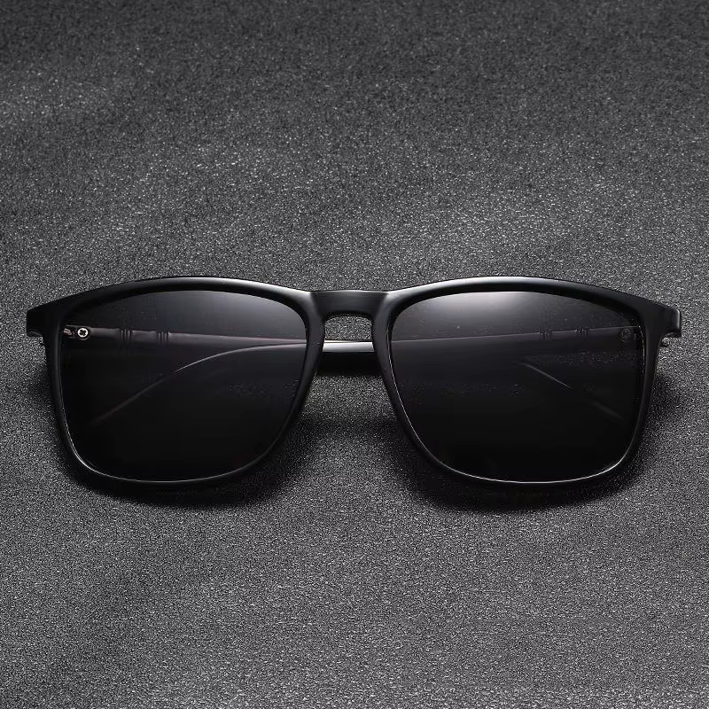 Lunettes de soleil de sport pour hommes, polarisées, confortables, carrées, légères, accessoire avec Origina