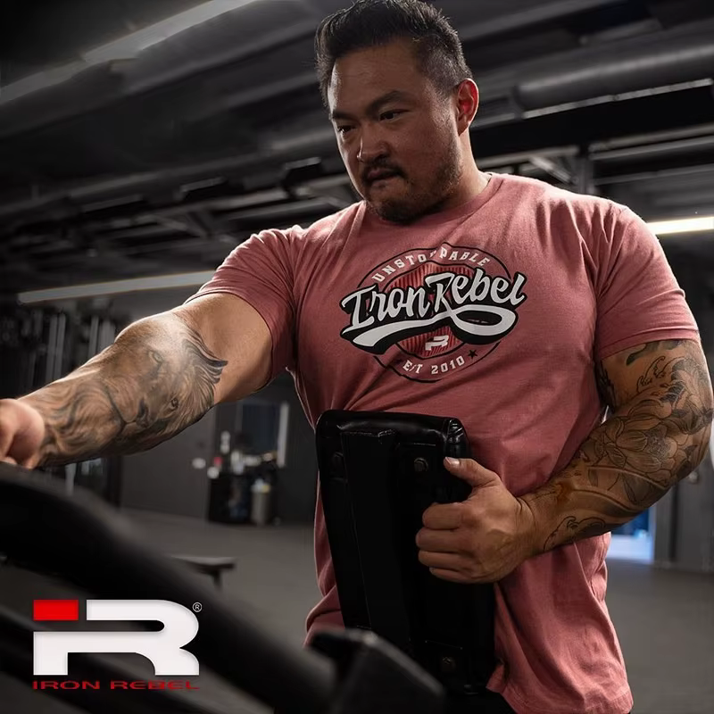 T-shirt de sport à manches courtes IR Series Hard Core