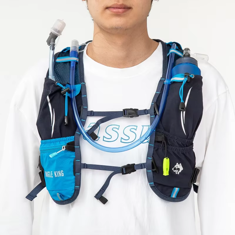 JUNGLE KING Hommes Femmes Sports de plein air Sac à dos Marathon Gilet hydratant adapté au partage de cyclisme