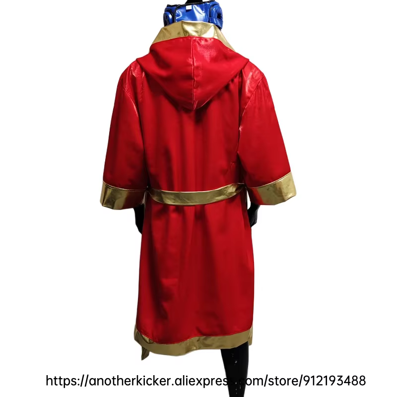 Robe de boxe de haute qualité ceinturée à capuche