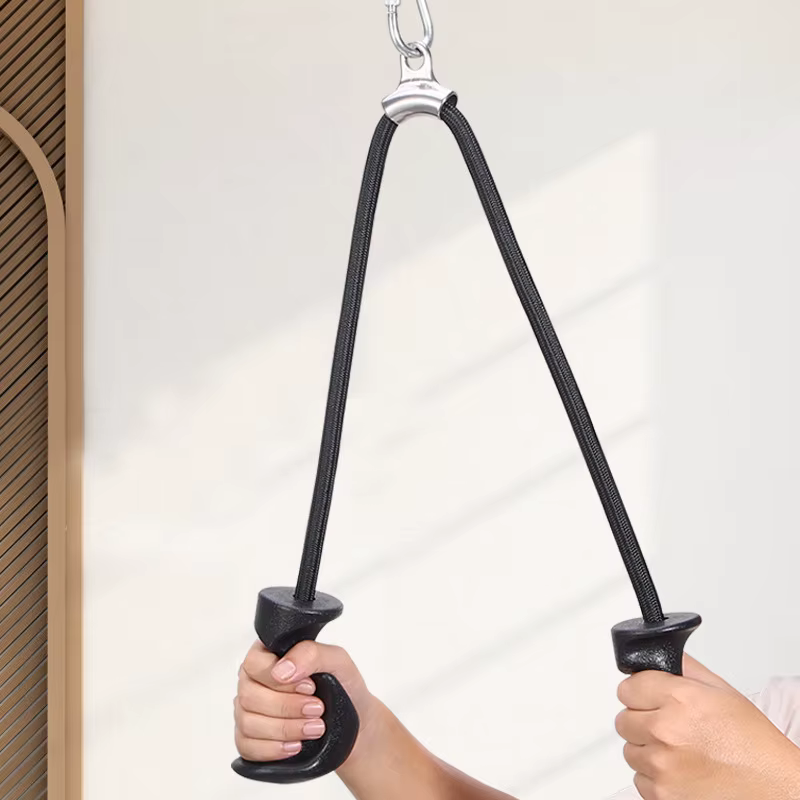 Corde de triceps avec poignées ergonomiques