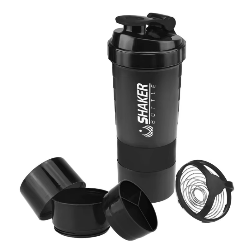 Bouteille Shaker anti-fuite avec 3 couches