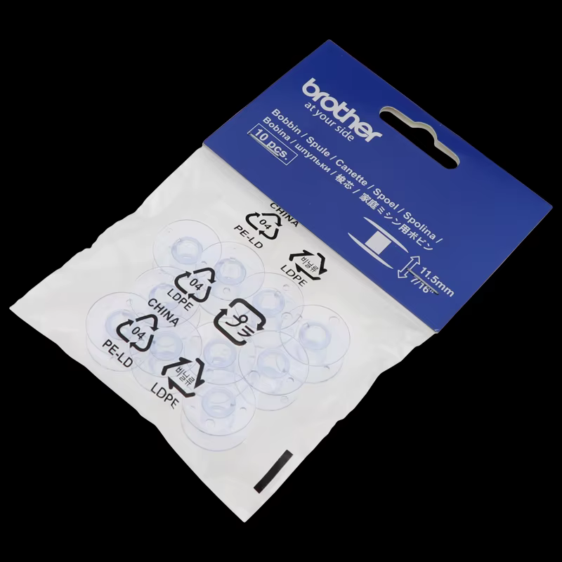 Brother bobine 11.5mm MACHINE à coudre BOBBINS10pcs SFB XA5539-151 frère Machine à coudre domestique bobine Sa156