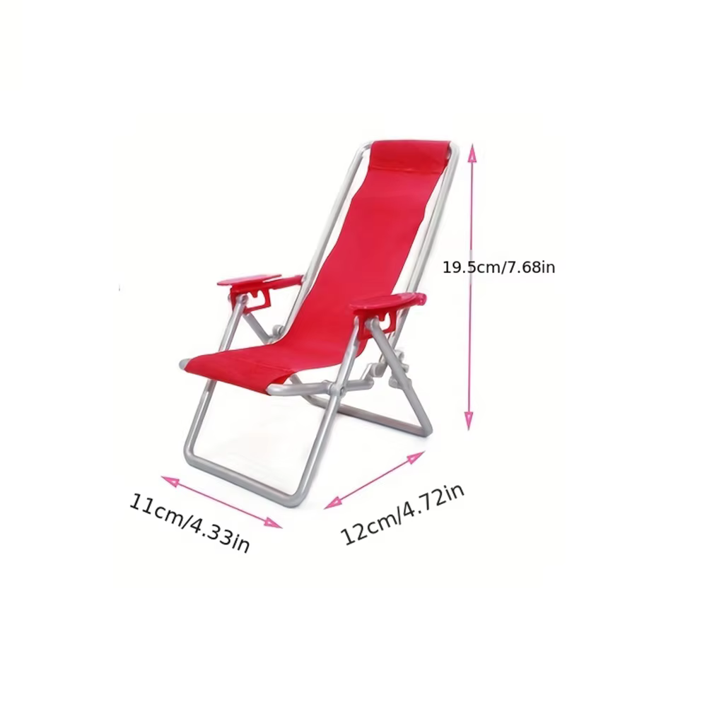 Accessoires de poupée amusants et mignons pour poupées de 11.5 pouces/30cm, Mini articles, accessoires pour maison de poupée, chaise de plage, colliers de planche de surf, outils d'étude, bricolage