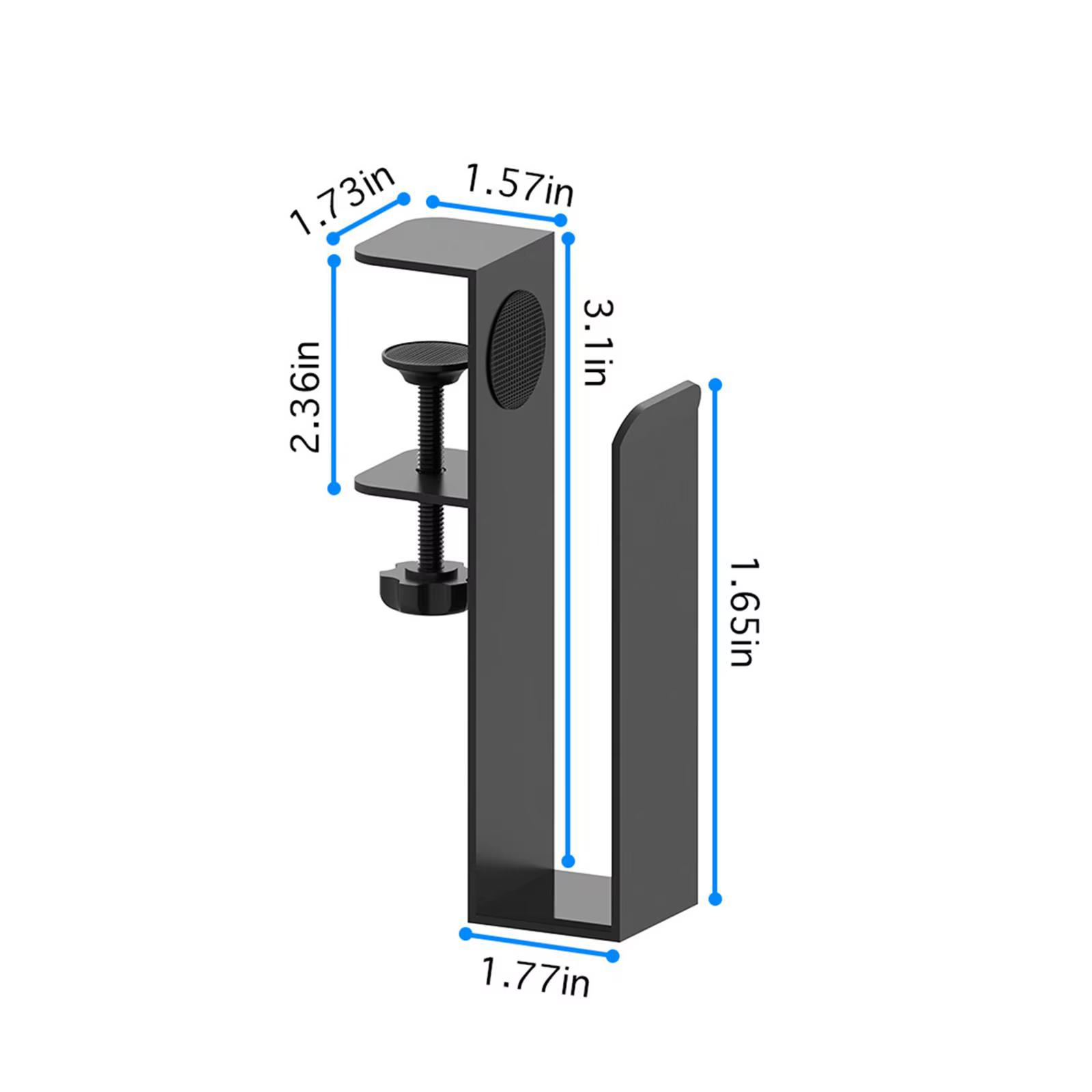 Organisateur d'ordinateur portable suspendu pour bureau, support de tablette, accessoire multifonctionnel en métal pour la maison et le bureau, support de clavier pour gagner de la place