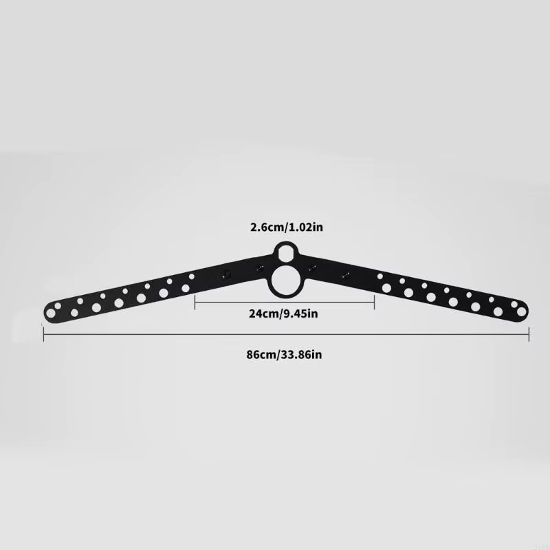 Barre traction haute réglable avec poignée ergonomique
