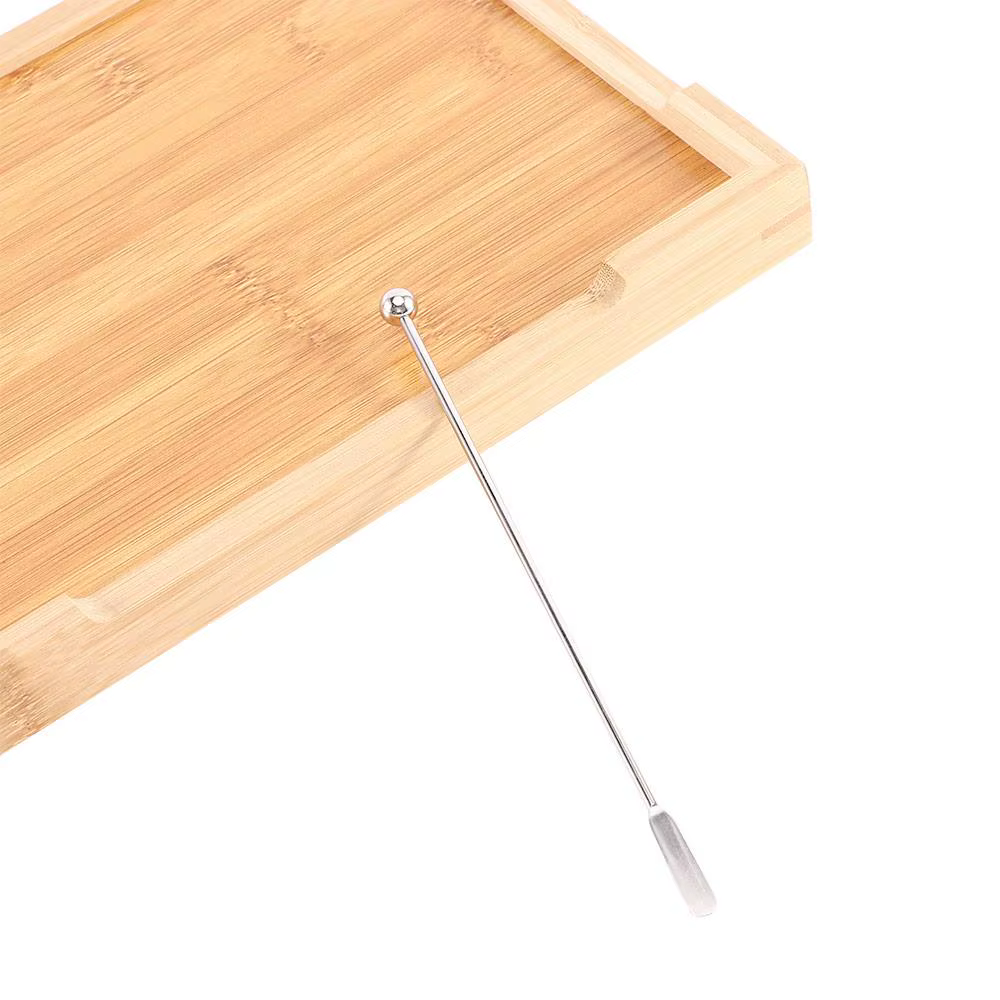 Mélangeur d'outils de Bar en acier inoxydable de 19cm, pour fête de mariage, agitateurs de boissons, bâton à Cocktail, bâtons de mélange