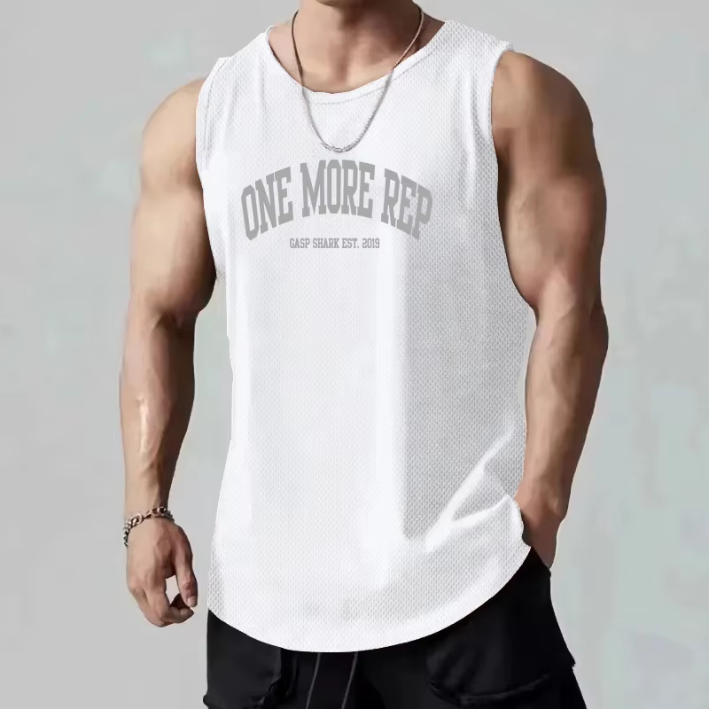 ONE MORE REP Débardeurs de sport pour hommes