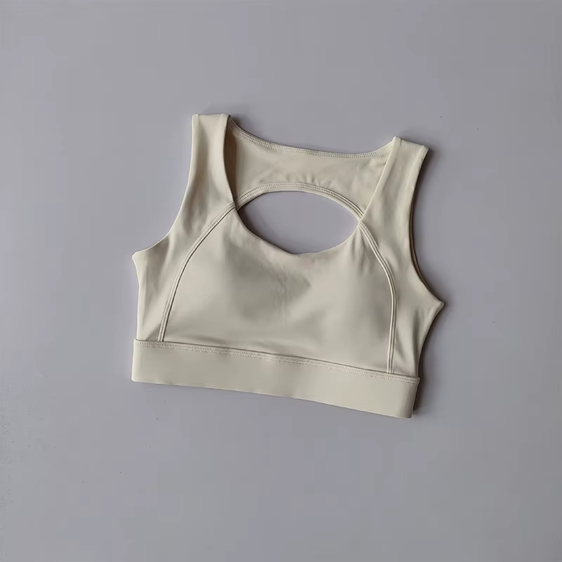 Beau dos sous-vêtements de sport résistant aux chocs course Anti-affaissement Yoga soutien-gorge haute intensité haut d'entraînement Fitness vêtements gilet