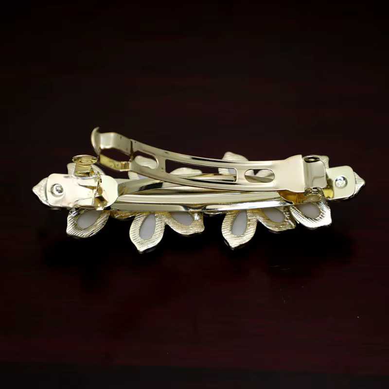 Pince à cheveux vintage 1 pièce, accessoire élégant et polyvalent, décoration raffinée, idéale pour les mariages et toutes les saisons