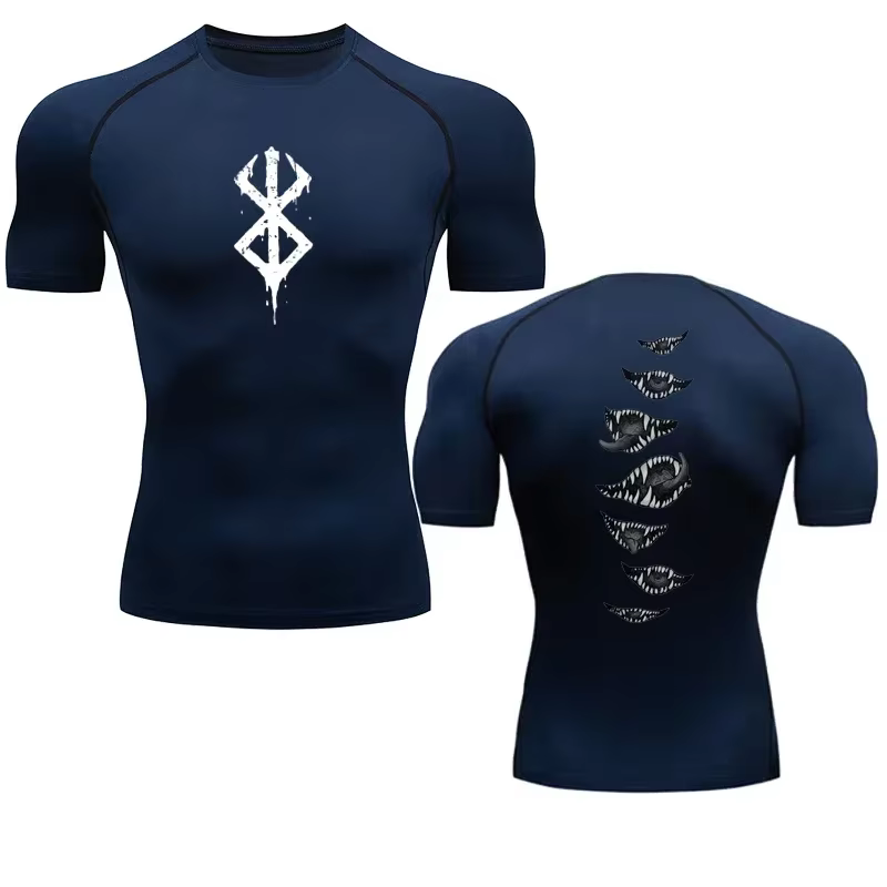 T-shirt de musculation à manches courtes pour hommes