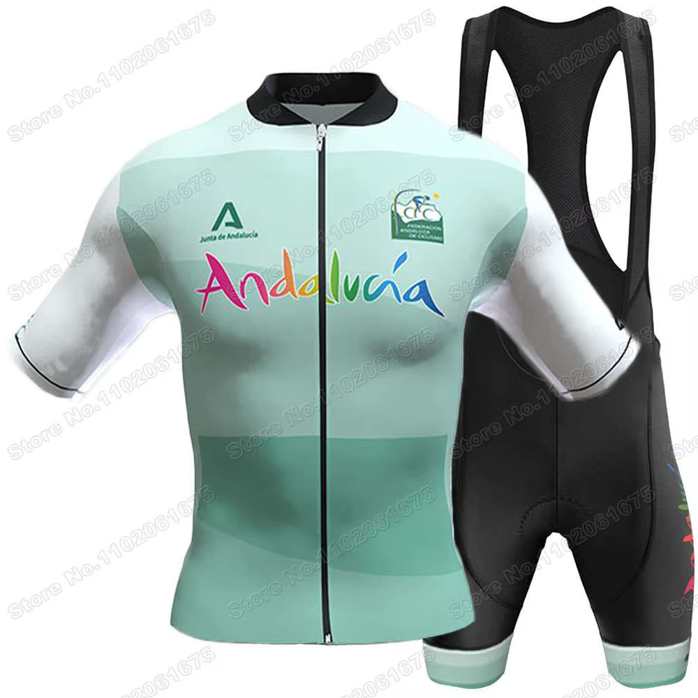 Maillot de cyclisme de l'équipe d'Andalousie 2025