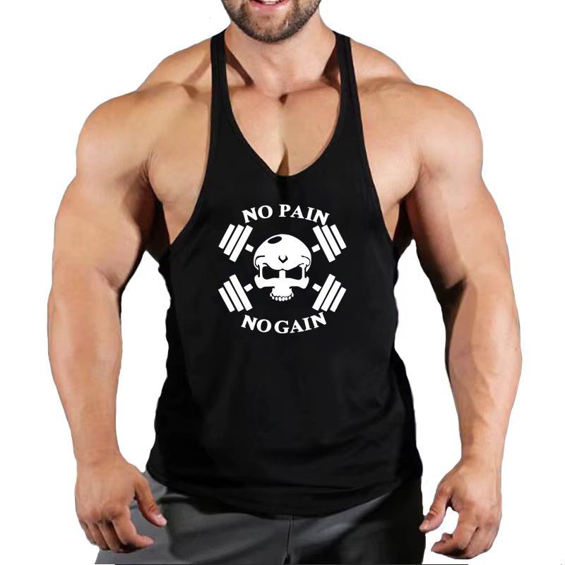 Débardeurs de musculation 2026 pour hommes – Maillots de sport en coton