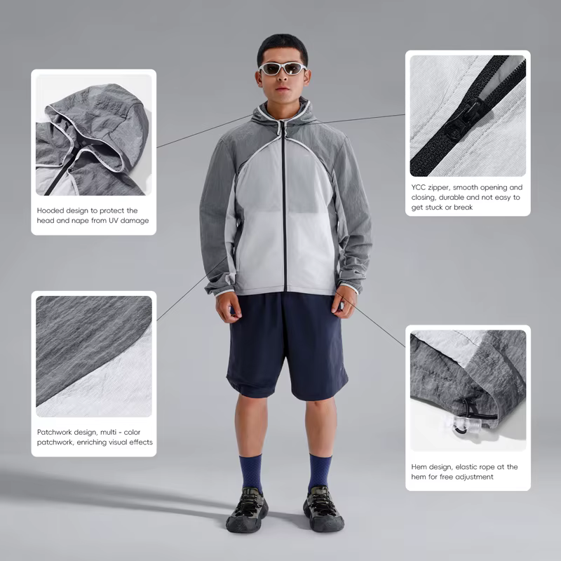 WEST BIKING – veste de vélo à capuche détachable