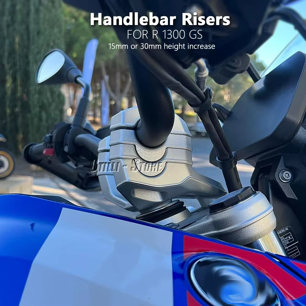 Booster de levage de guidon de moto en aluminium CNC, pour BMW R1300GS R1300 GS R 1300 GS Adventure, Kit de support de poignée