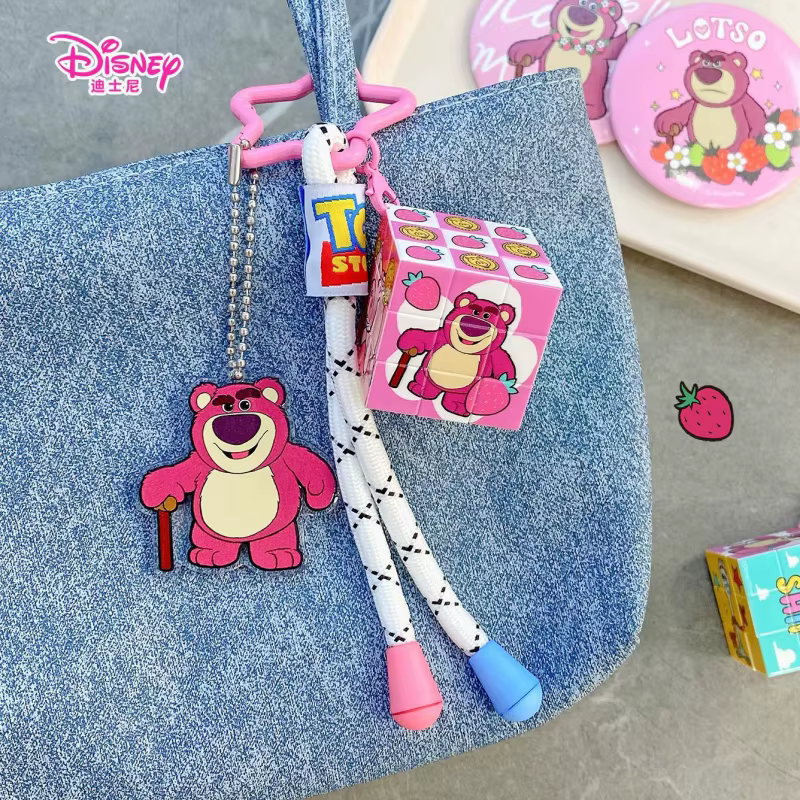 Nouveauté, porte-clés authentique Disney, série de dessins animés, pendentif, accessoire mignon pour téléphone portable, petite idée cadeau