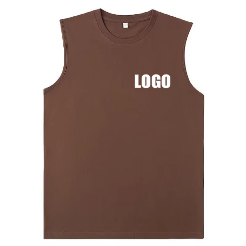 Gilet de sport en coton pour hommes
