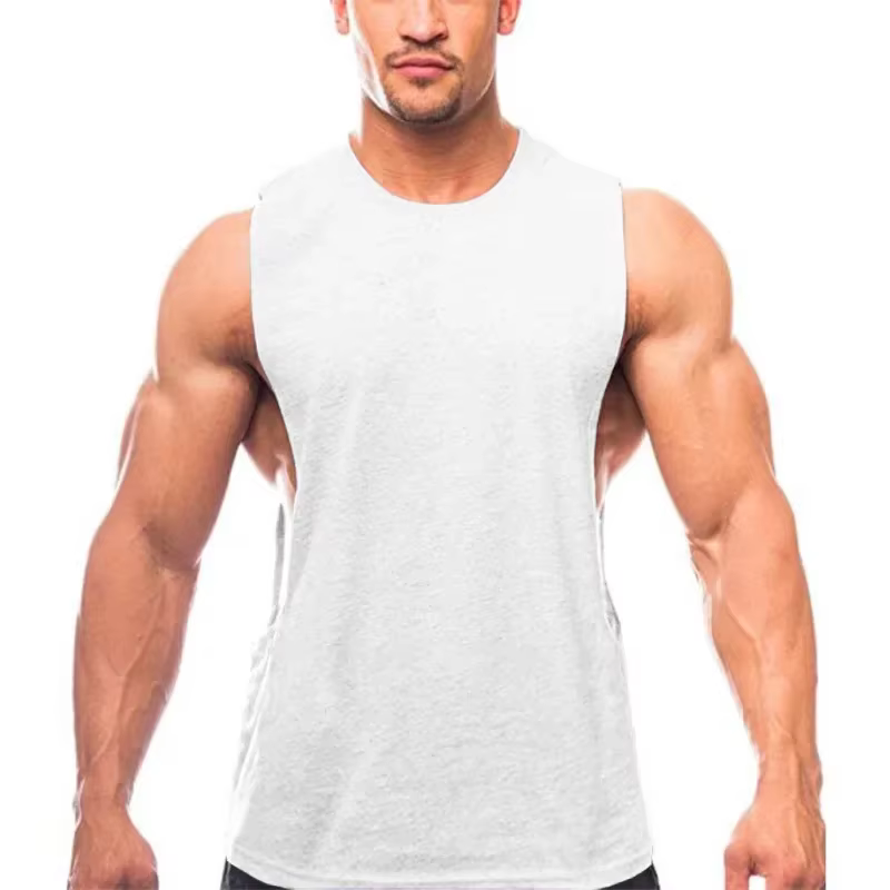 Muscleguys Gym Tank Tops Trends Vêtements pour hommes Gilet de fitness décontracté
