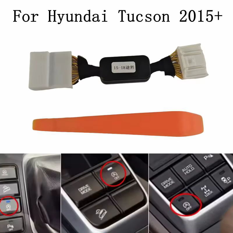 Accessoires pour Hyundai Tucson 2015-2020, système de contrôle du moteur à arrêt et démarrage automatiques, capteur, câble de suppression de l'arrêt automatique, 1 ensemble