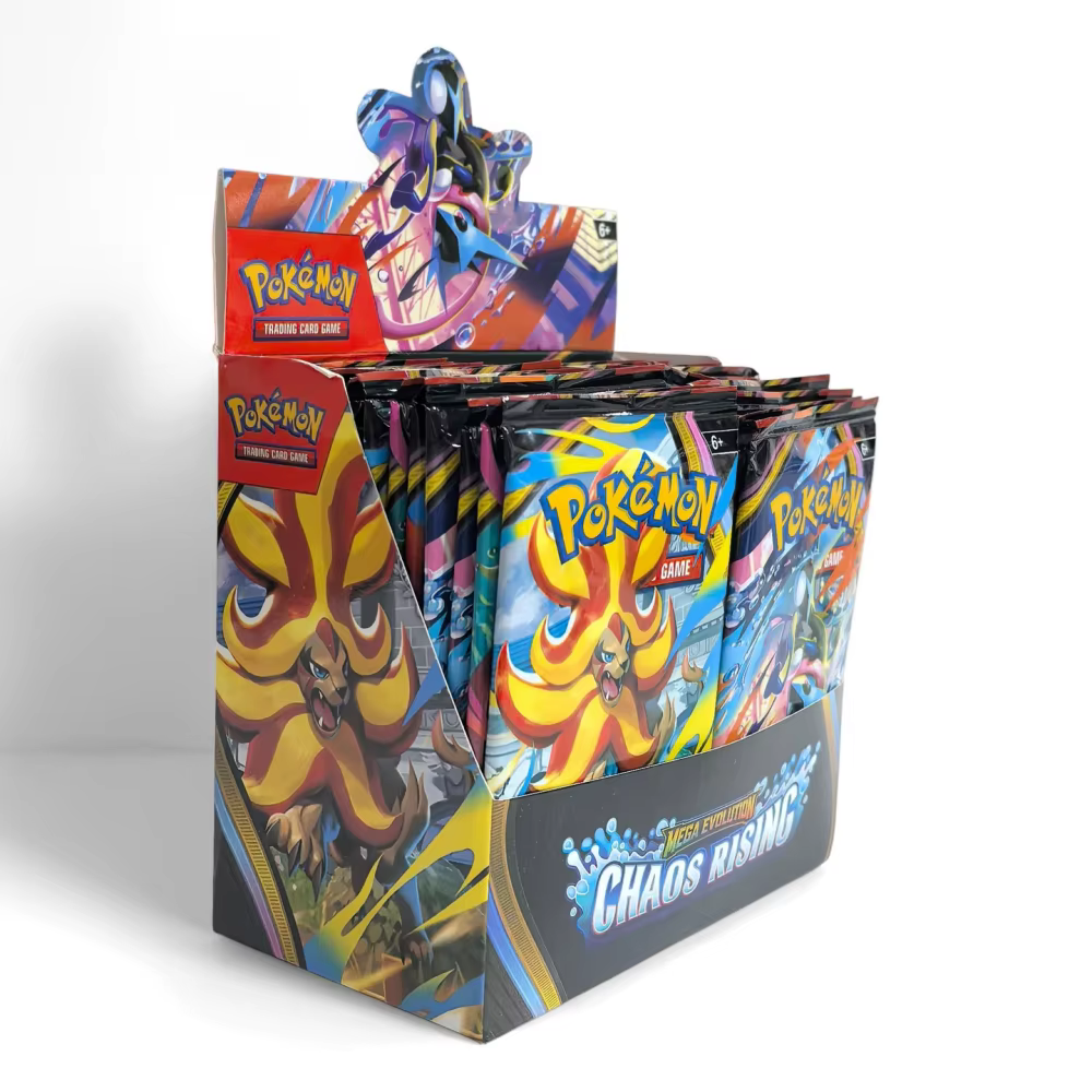 NOUVEAU Pack de Boosters Pokémon TCG Aléatoire 6/15/24 sachets Carte Pokémon CHA Anglais Booster Carte de Combat pour Collection Cadeau