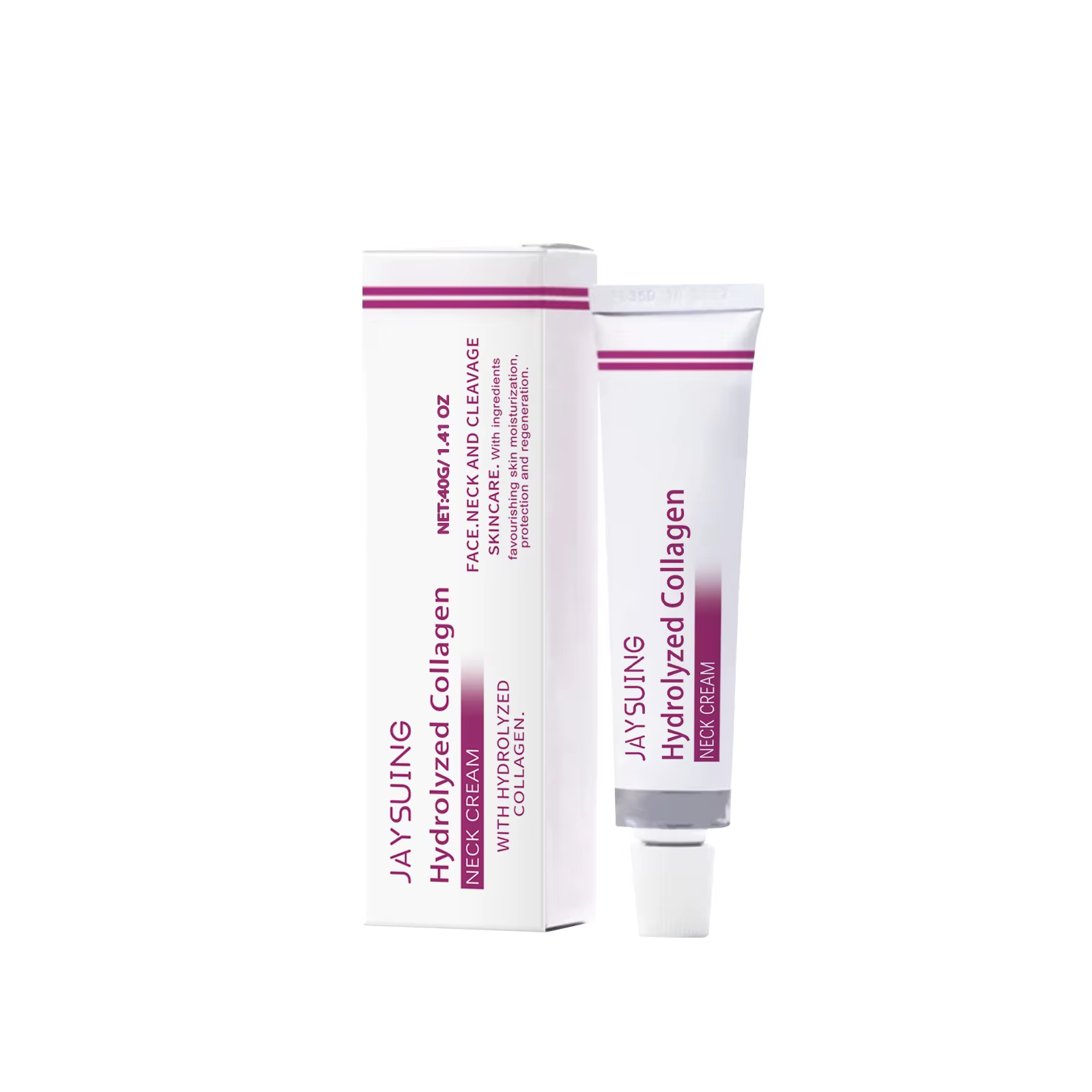 Crème pour le cou au collagène hydrolysé, élimine les ridules du cou, raffermissant, Lifting du cou, élimine le Double menton, crème de rajeunissement, soins de la peau